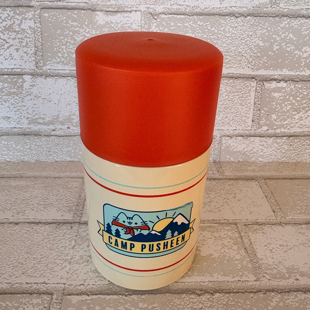 Camp Pusheen Travel Thermos with Spoon 2020 Pusheen Box Exclusive NEW